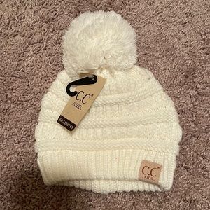 C.C KIDS Ivory Beanie